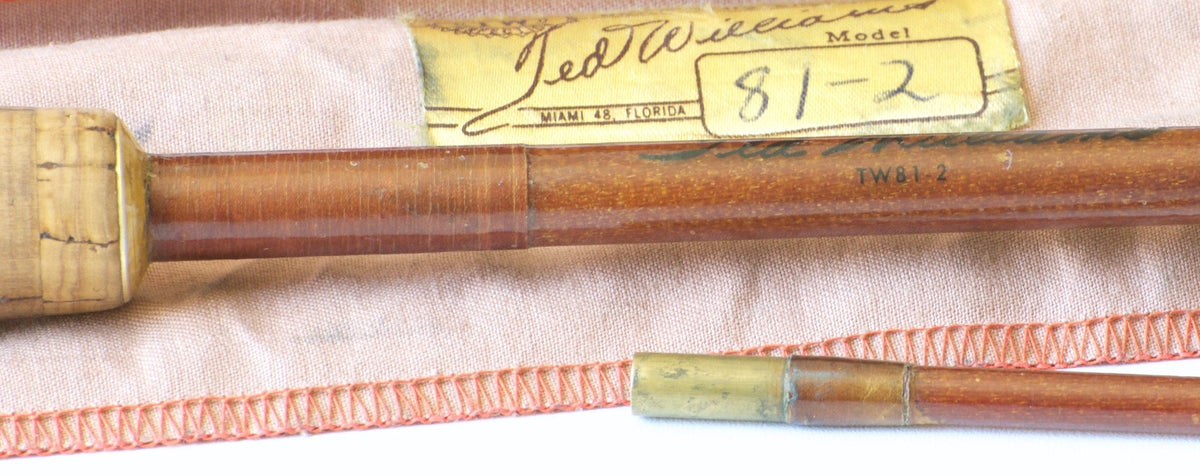 Ted Williams 7'6" 5wt Fiberglass Fly Rod 