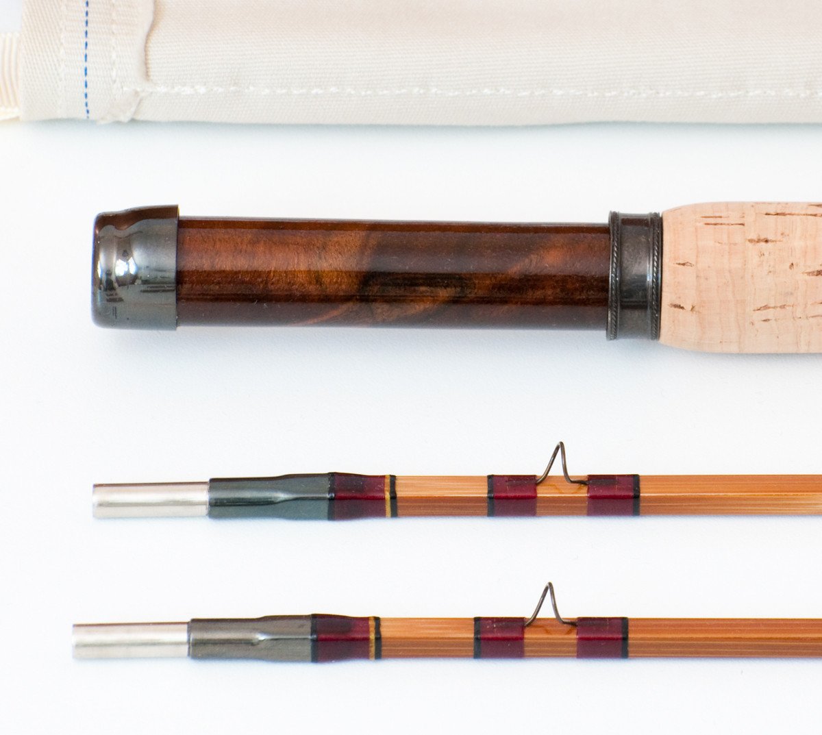 Zietak, Tim - 7'6 5wt Hollow-built Quad Bamboo Rod 