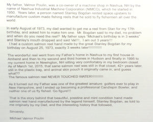 Bogdan Model 0 Fly Reel - Mint RHW