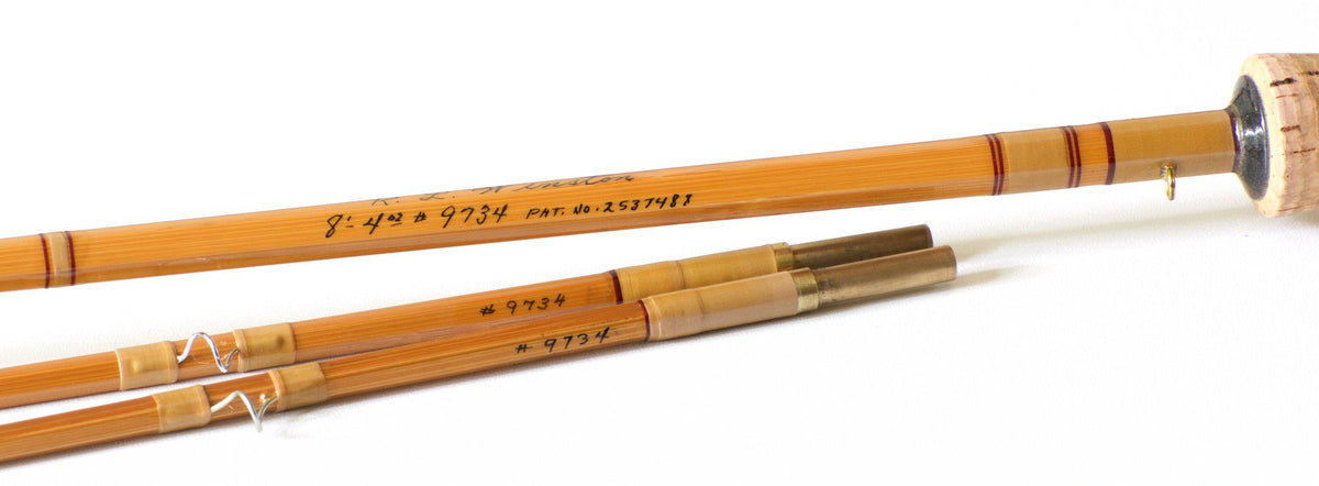 R.L. Winston Bamboo Rod SF-era 8' 2/2 #5 - rod sections with wraps