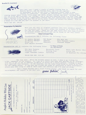 Gartside, Jack - Fly and Ephemera Collection 