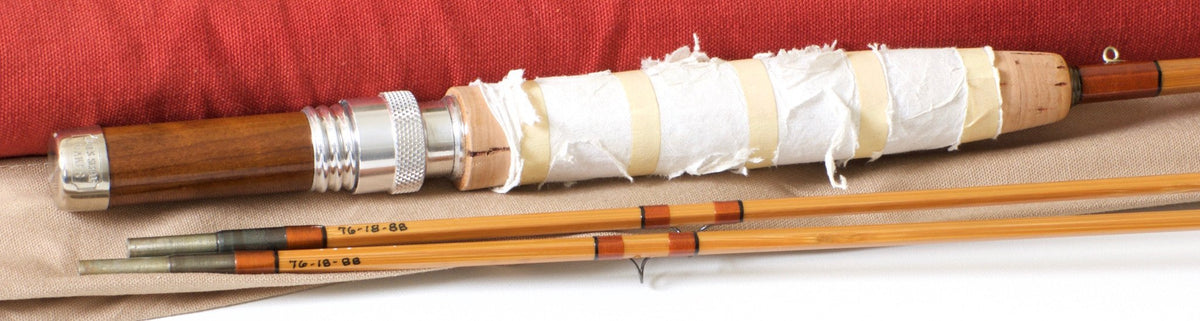 Jim Schaaf Dickerson Model 7612 Bamboo Rod 7'6" 2/2 #4 - overall view