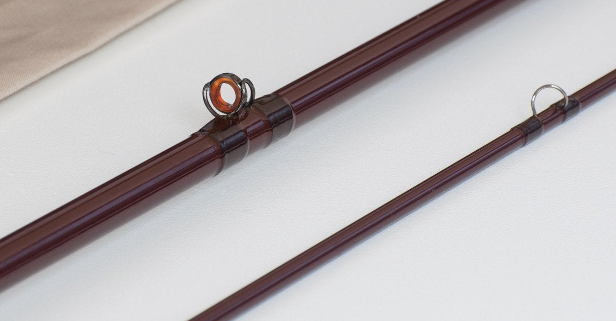 Graywolf Rods / Tom Morgan Rodsmiths Fiberglass Fly Rod - 8' 5wt 2pc! 