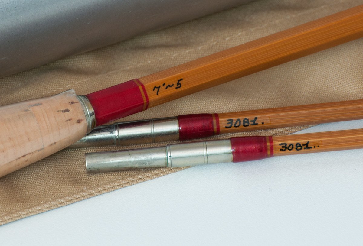 Leonard, HL - "Red Wrap" 7' 5wt Bamboo Rod 