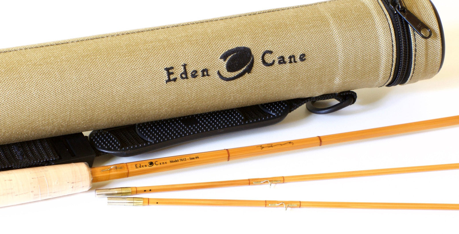 Eden Cane 7'6 4wt Nodeless Bamboo Rod - Mint
