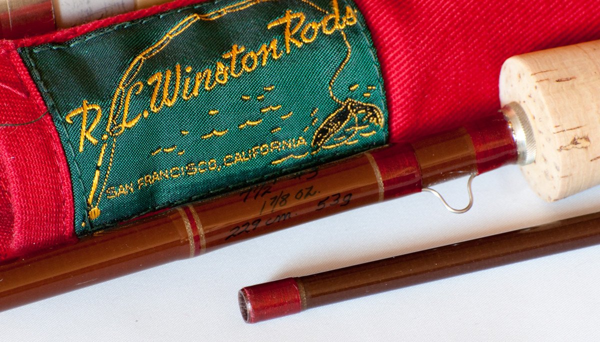 Winston, RL -- 7'6 3wt "Stalker" Montana-era Fiberglass Rod 