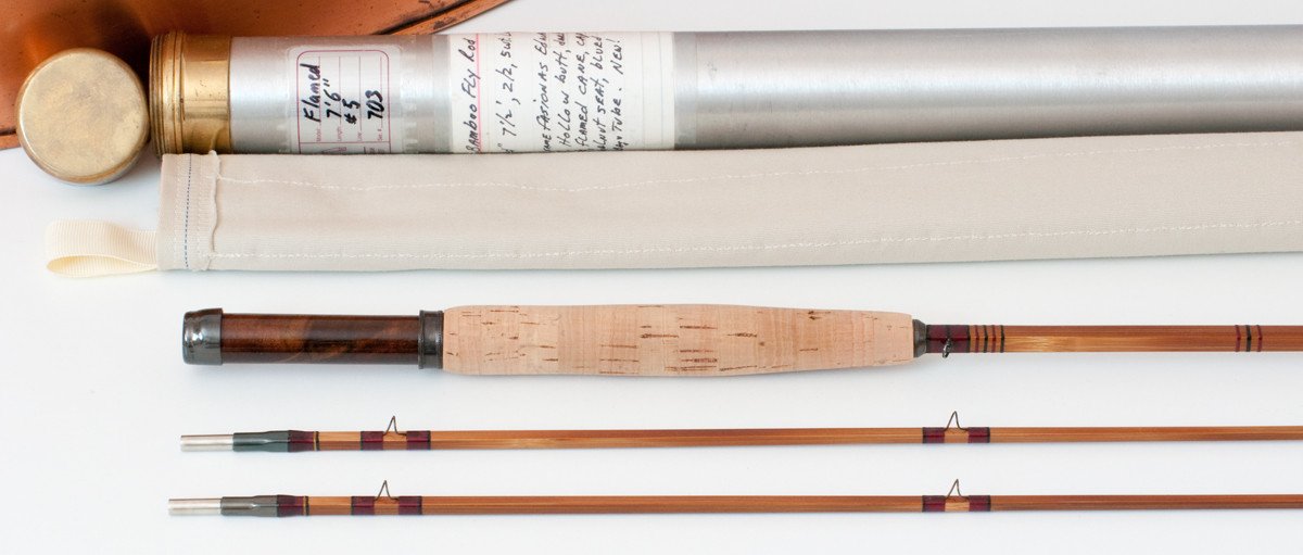 Zietak, Tim - 7'6 5wt Hollow-built Quad Bamboo Rod