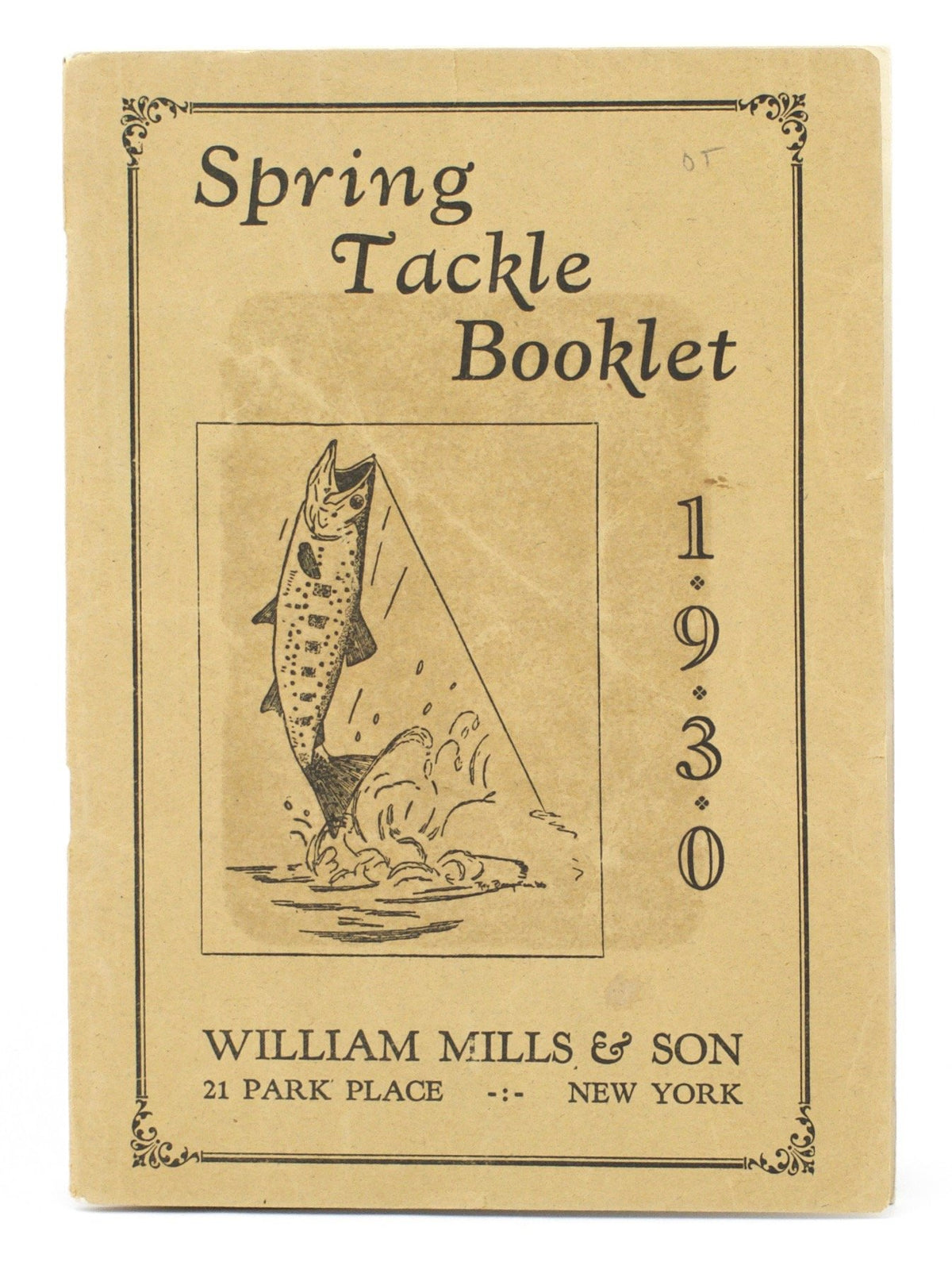 William Mills & Son 1930 Tackle Booklet 