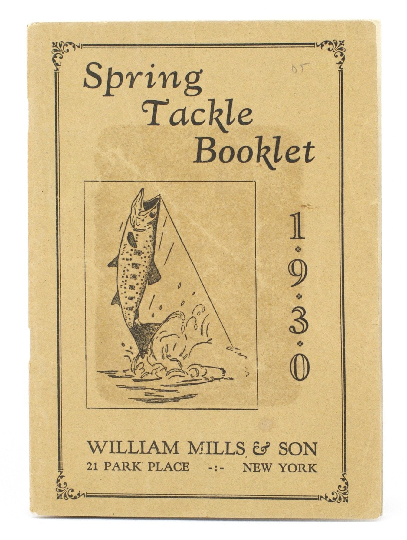 William Mills & Son 1930 Tackle Booklet 