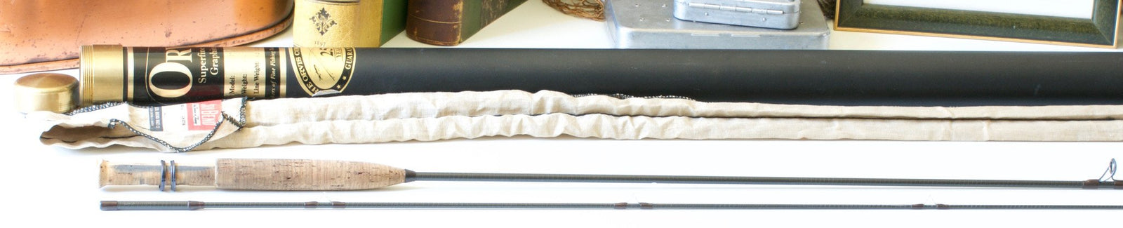 Orvis Superfine 6'6" 2wt Fly Rod - 2 Piece - handle grip detail