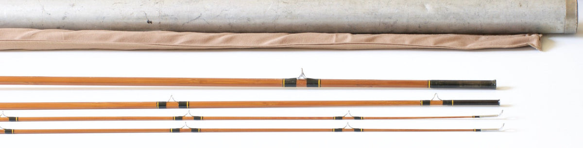 Phillipson Premium Bamboo Rod 9' 3/2 7wt - maker signature and rod markings