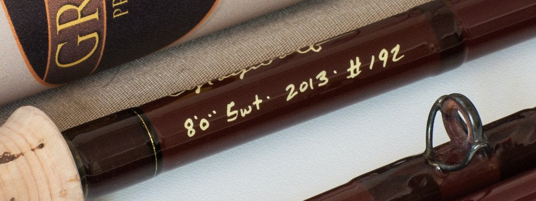 Graywolf Rods / Tom Morgan Rodsmiths Fiberglass Fly Rod - 8' 5wt 4pc!