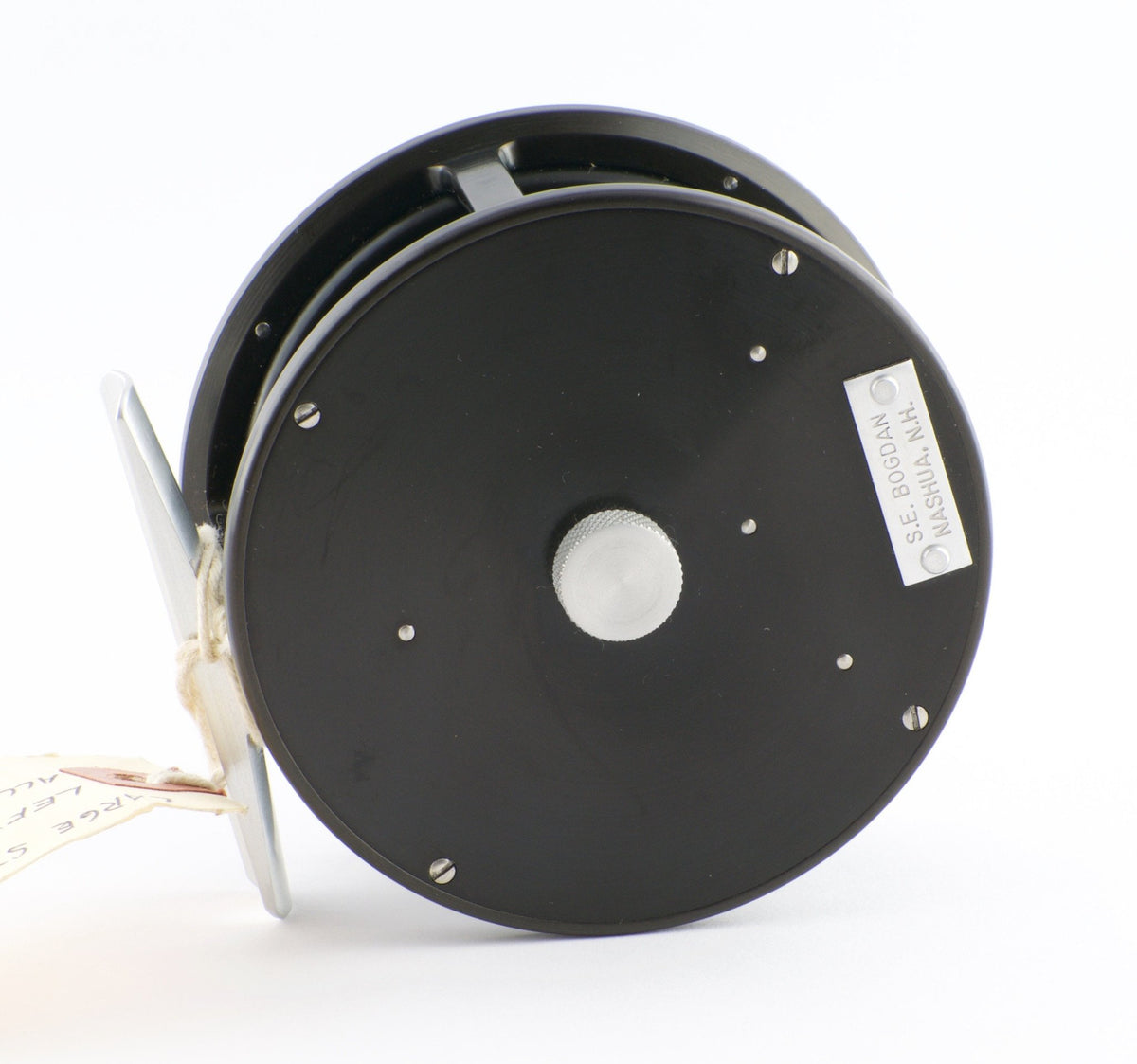 Bogdan Large Steelhead Fly Reel - ALL BLACK - LHW