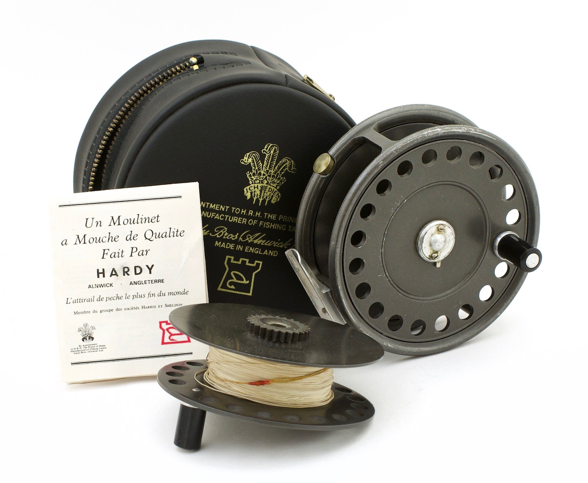 Hardy St. John Fly Reel w/ spare spool