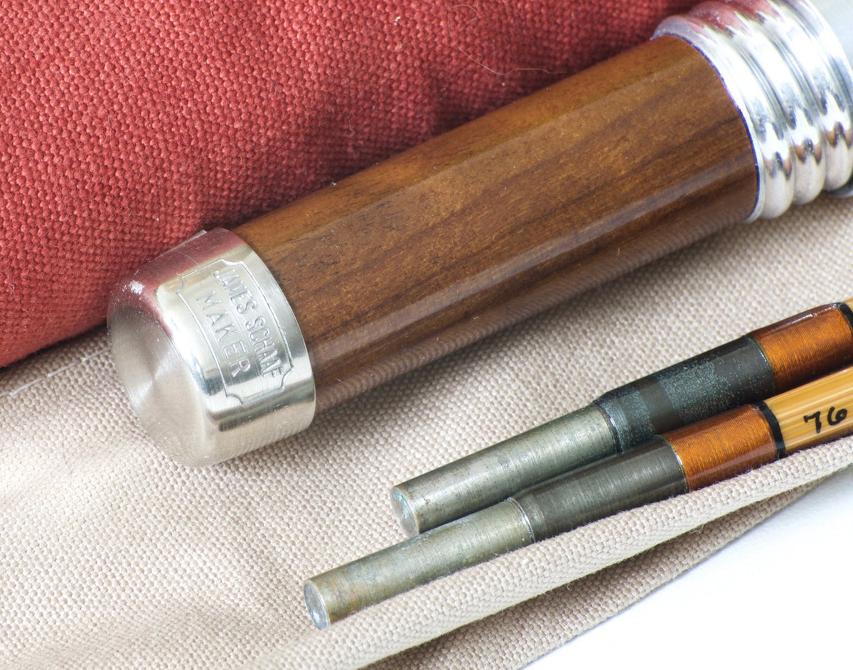 Jim Schaaf Dickerson Model 7612 Bamboo Rod 7'6" 2/2 #4 - overall view