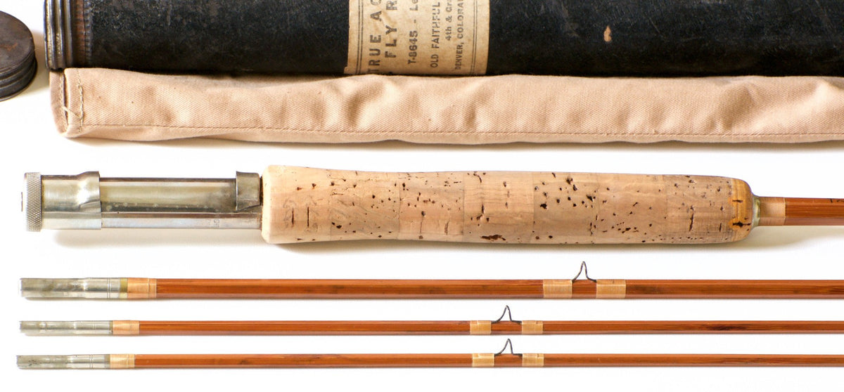 Wright & McGill / Old Faithful Rod Co. "True Action" 8'6 Bamboo Rod 