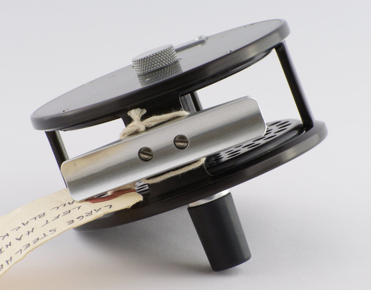 Bogdan Large Steelhead Fly Reel - ALL BLACK - LHW