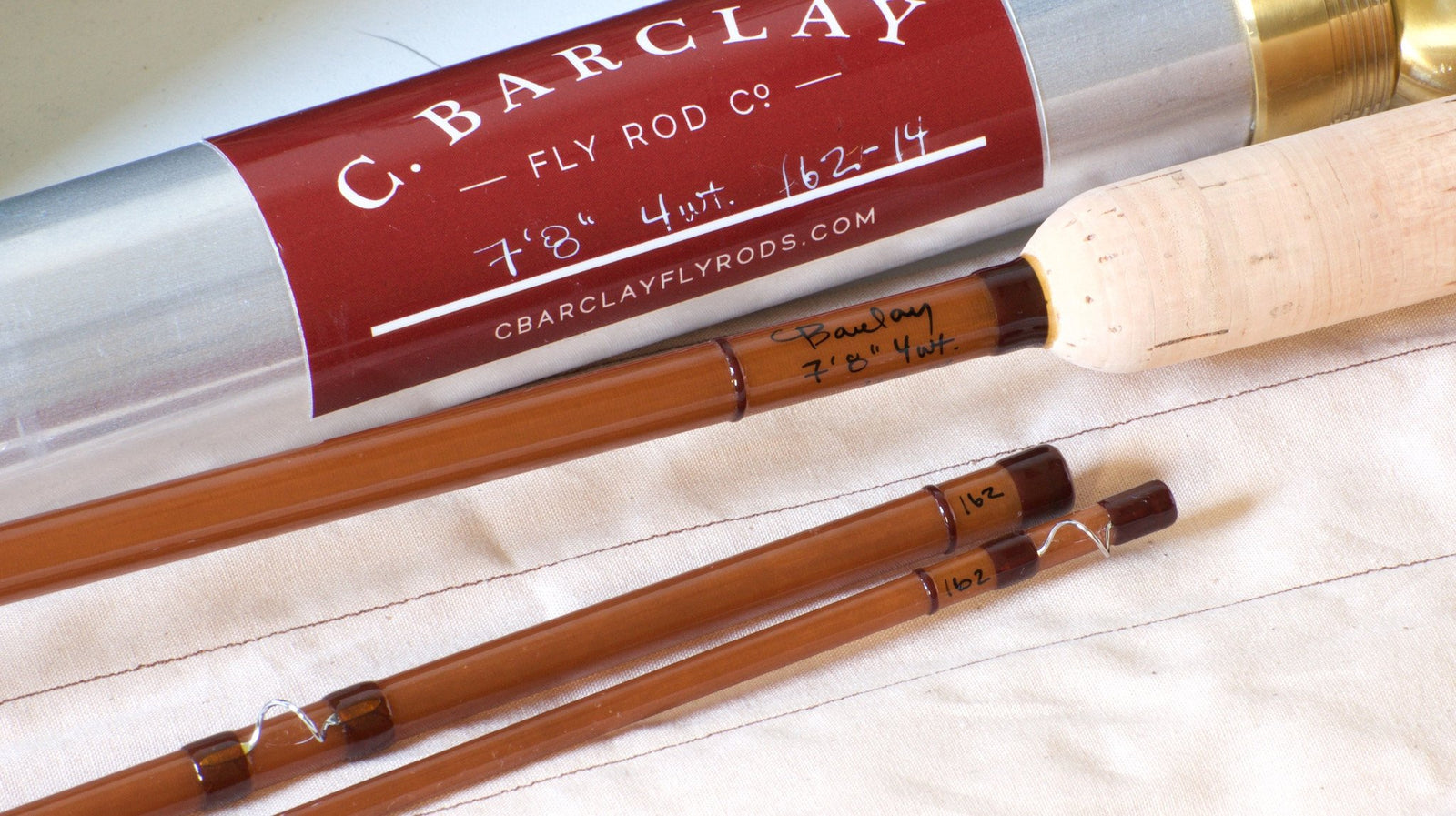 Barclay, Chris - 7'8" 3pc 4wt fiberglass fly rod