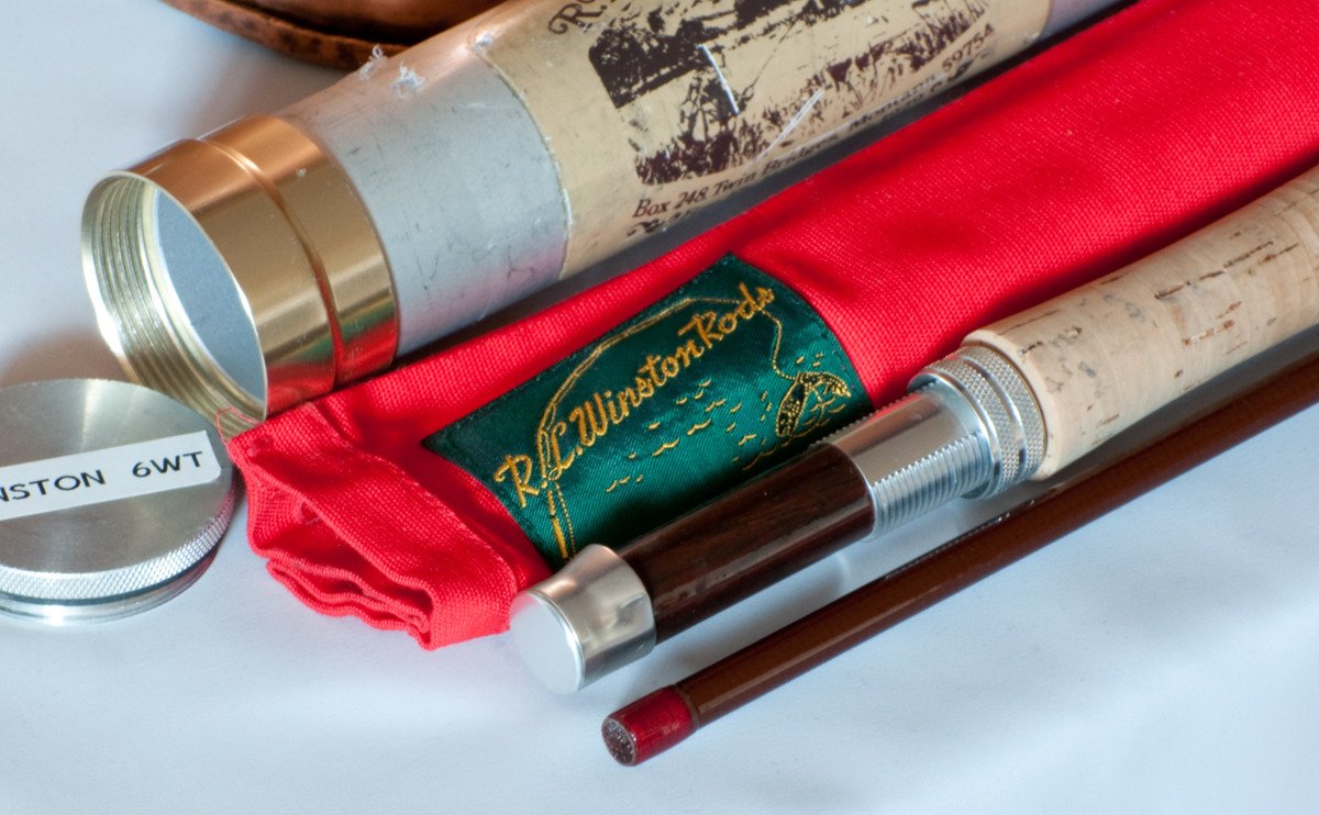 Winston, RL -- 8'6 6wt "Trout" Fiberglass Rod 