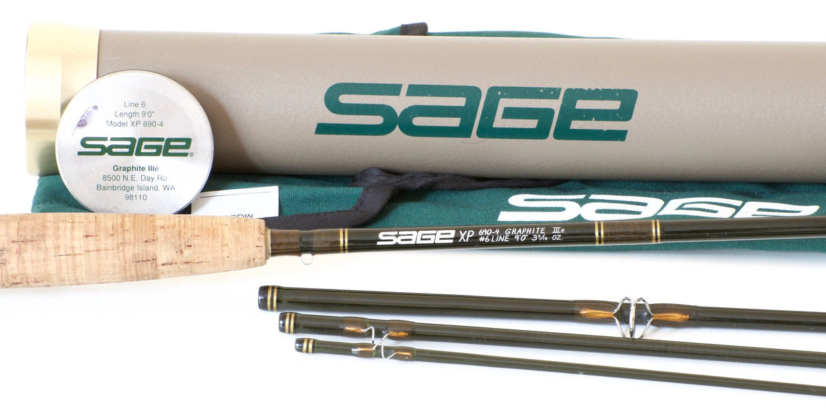 Sage XP Graphite IIIe Fly Rod - Model 690-4 