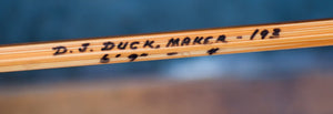 Douglas Duck Model 193 Bamboo Rod 6'9 4wt 2/2