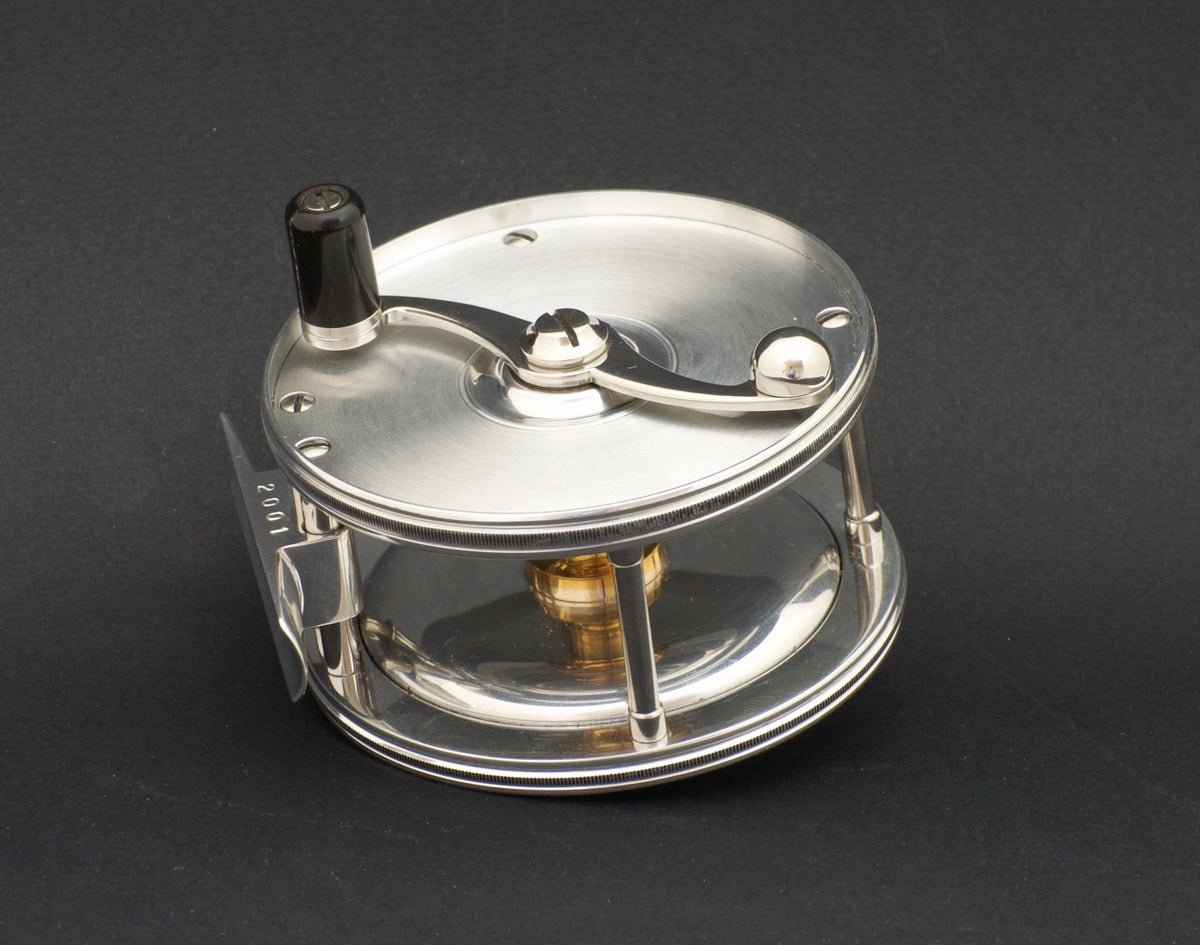 Georg Lundwall 3.21" White-Faced Glider Click Fly Reel 