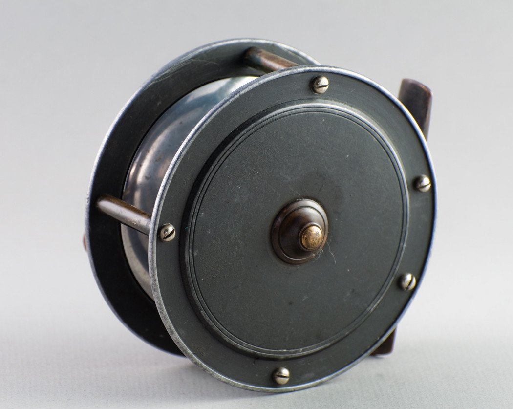 David Slater 3 1/2" Gunmetal Fly Reel - Model 226