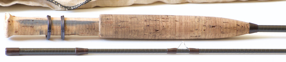 Orvis Superfine 6'6" 2wt Fly Rod - 2 Piece - reel seat and fittings