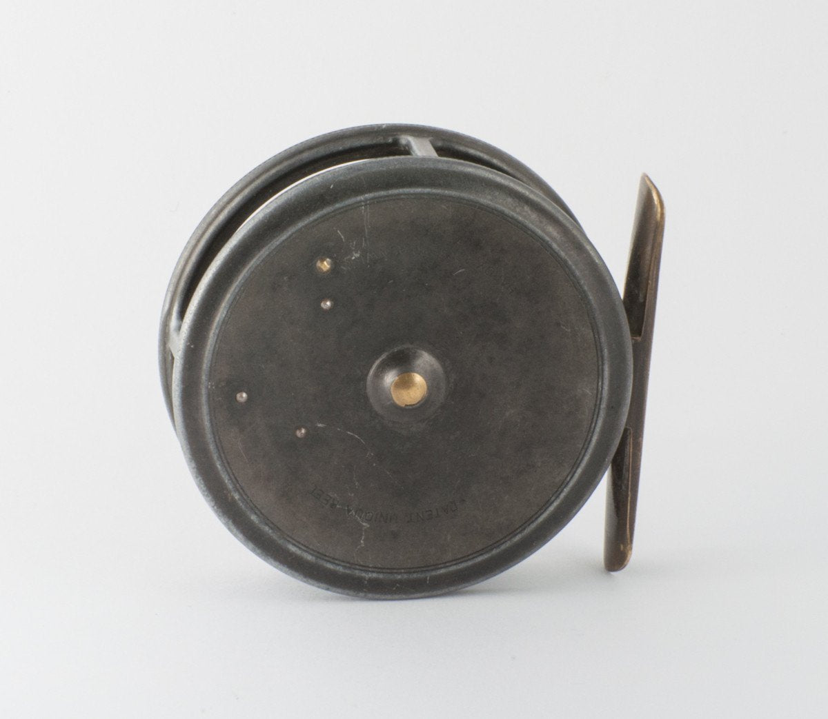 Hardy Uniqua 3 3/8 fly reel - 1912 check - Spinoza Rod Company