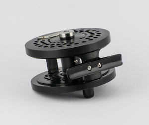 Lee Wulff Ultimate Reel (designed by Stanley Bogdan) - with original Homa leather case