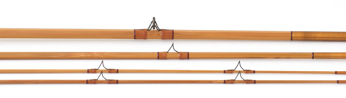 R.L. Winston Bamboo Rod 9'6" 3/2 #8 - ferrules and tips detail