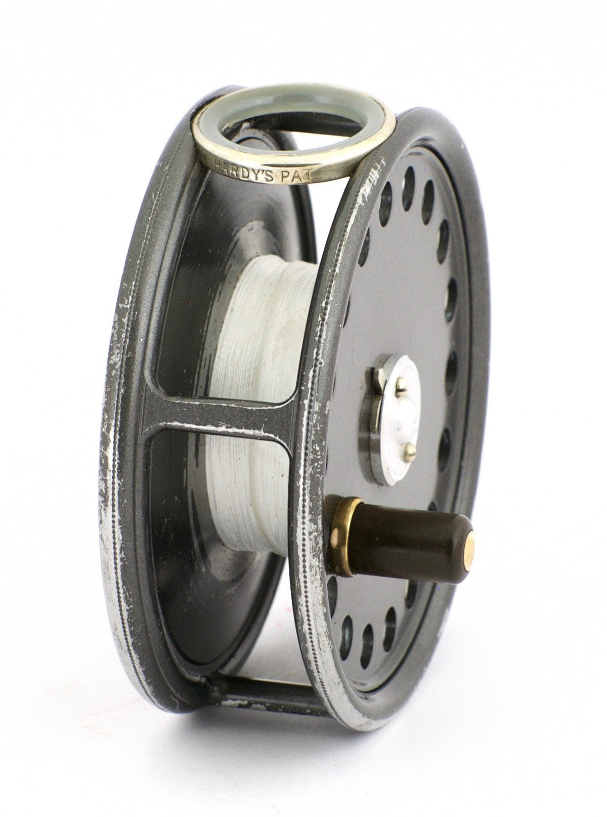 Hardy St. George 3 3/8" fly reel w/ spare spools - LHW 
