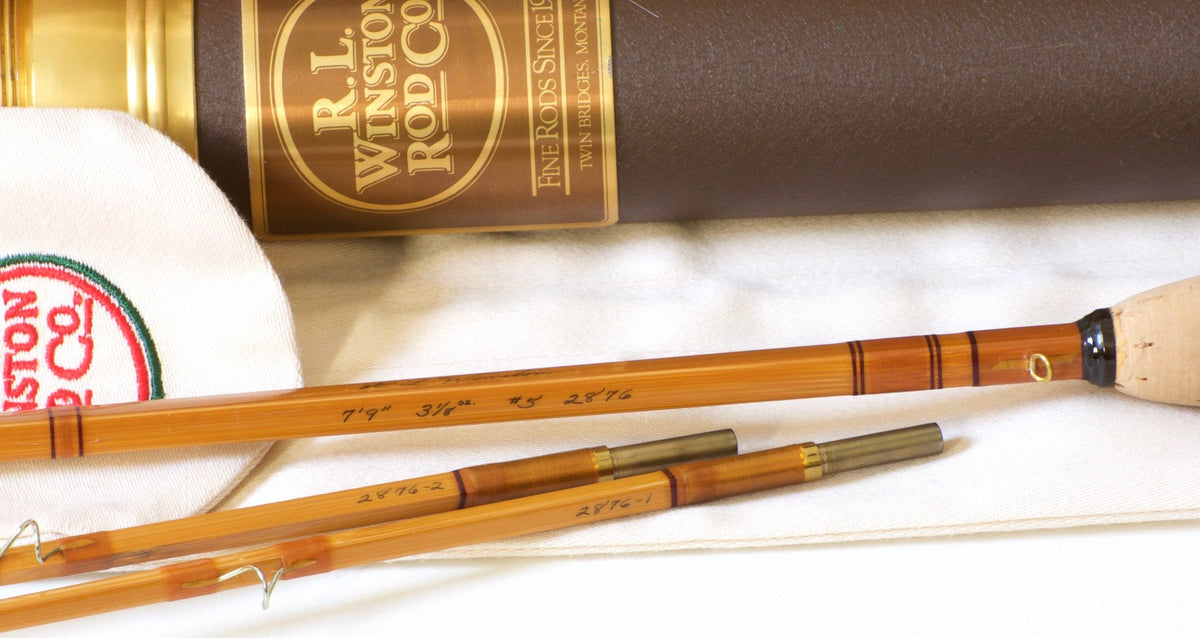 Winston Bamboo Rod 7'9 5wt 2/2 Quad