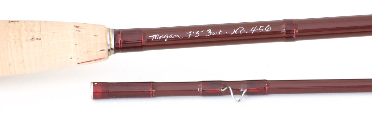 Graywolf / Tom Morgan Rodsmiths Fiberglass Fly Rod 7'3 3wt 