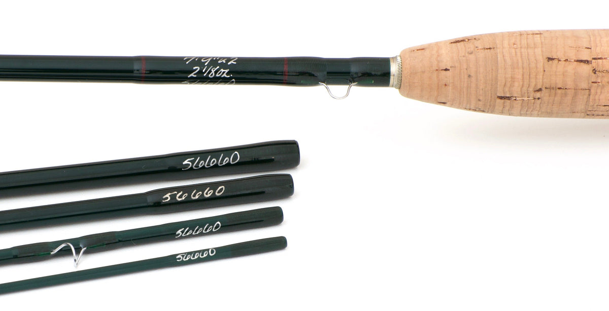 Winston, R.L. -- LT 7'9 5pc. 2wt Graphite Fly Rod - rod sections with wraps