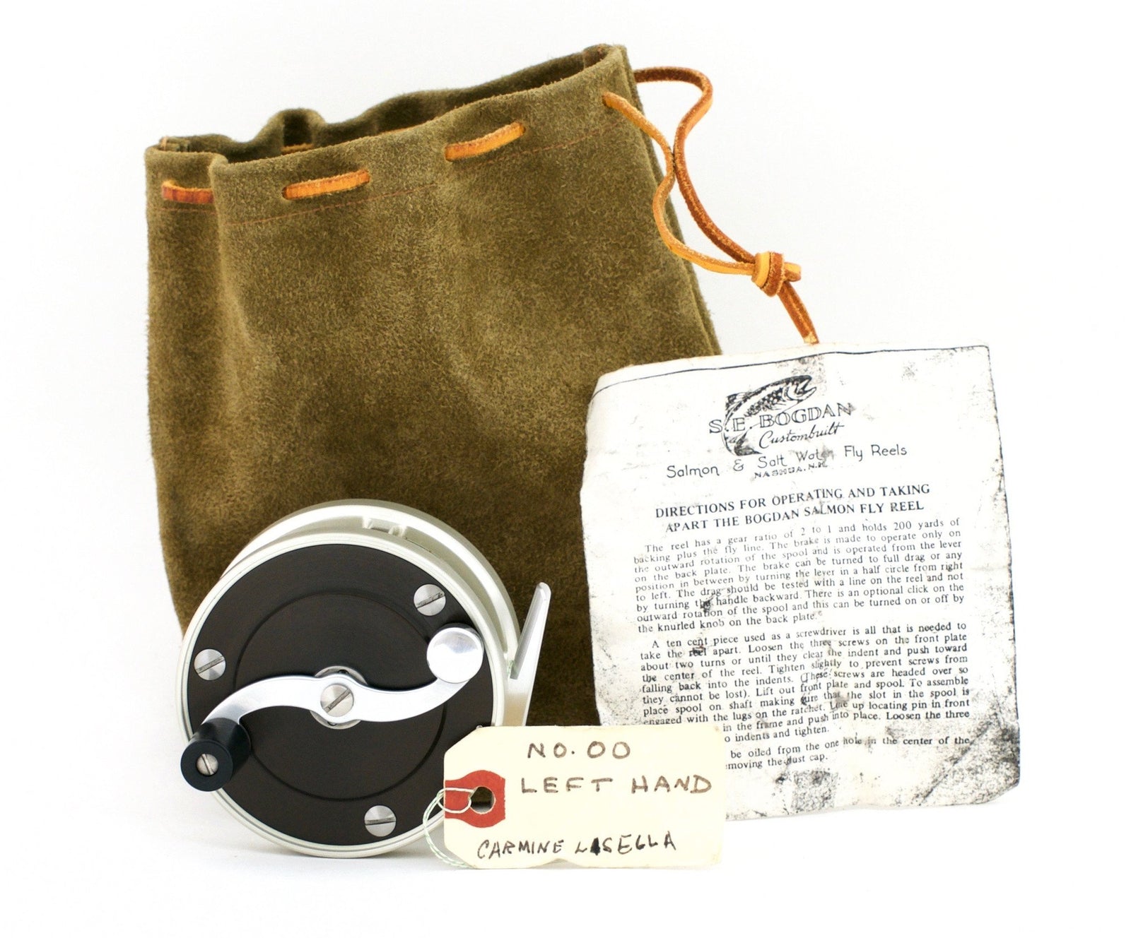 Bogdan Model 00 Fly Reel - Mint LHW