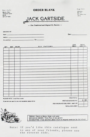Gartside, Jack - Fly and Ephemera Collection 