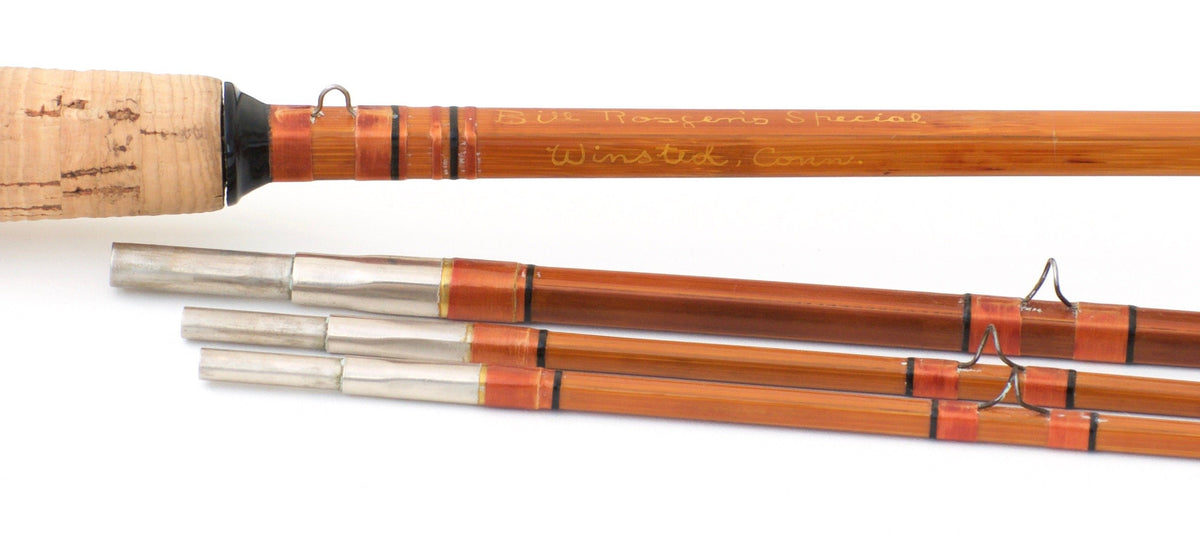 Edwards Quadrate - Bill Rosgen's Special 9' 2/2 5-6wt Bamboo Rod