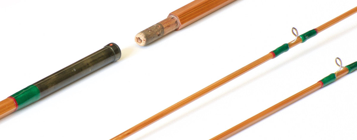 Pezon et Michel Super Parabolic PPP, "St. Louis" Type Dubos Bamboo Rod 8'1 4-5wt 
