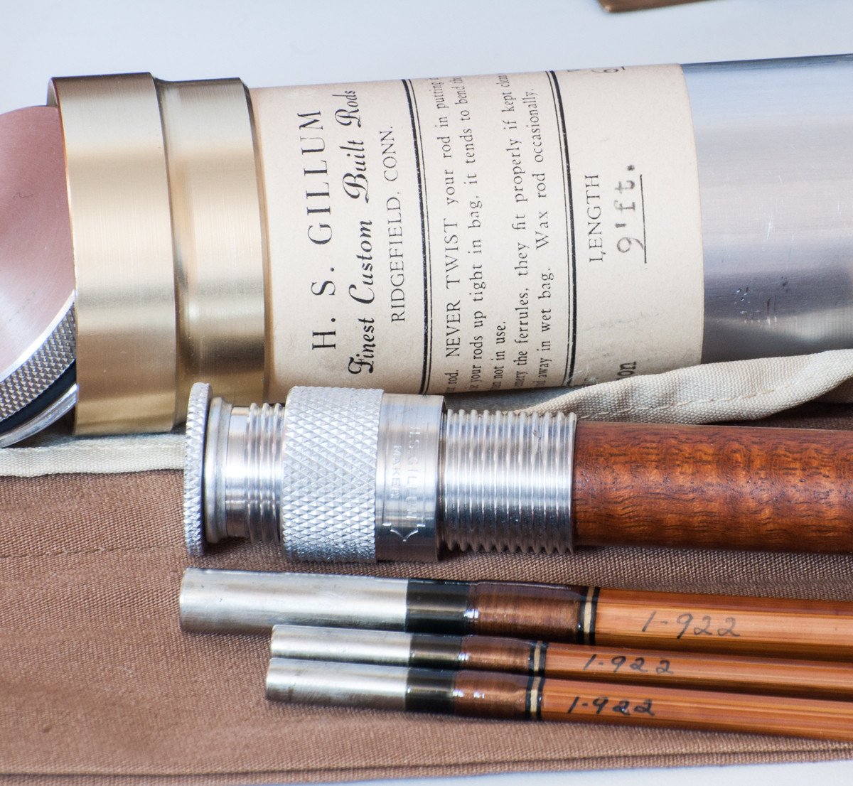 Gillum, H.S. (Pinky) -- 9' Salmon Rod (unused) 