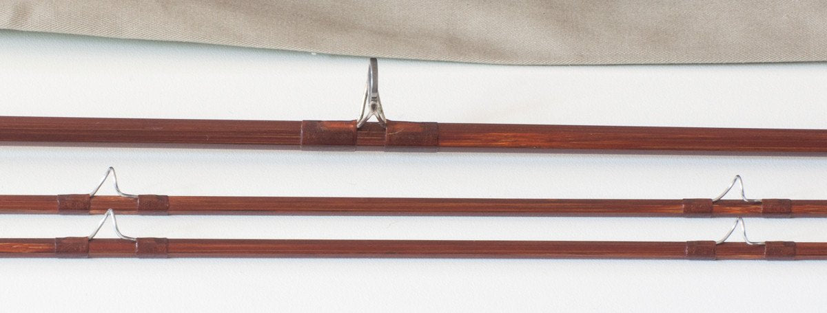 Orvis Wes Jordan 8' 2/2 7wt Bamboo Rod with Leather Tube