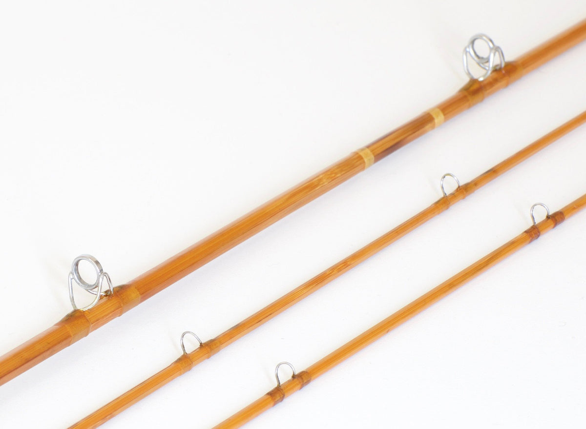 R.L. Winston Bamboo Fly Rod SF-era 9' 2/2 4 7/8 oz. - rod sections with guides and wraps
