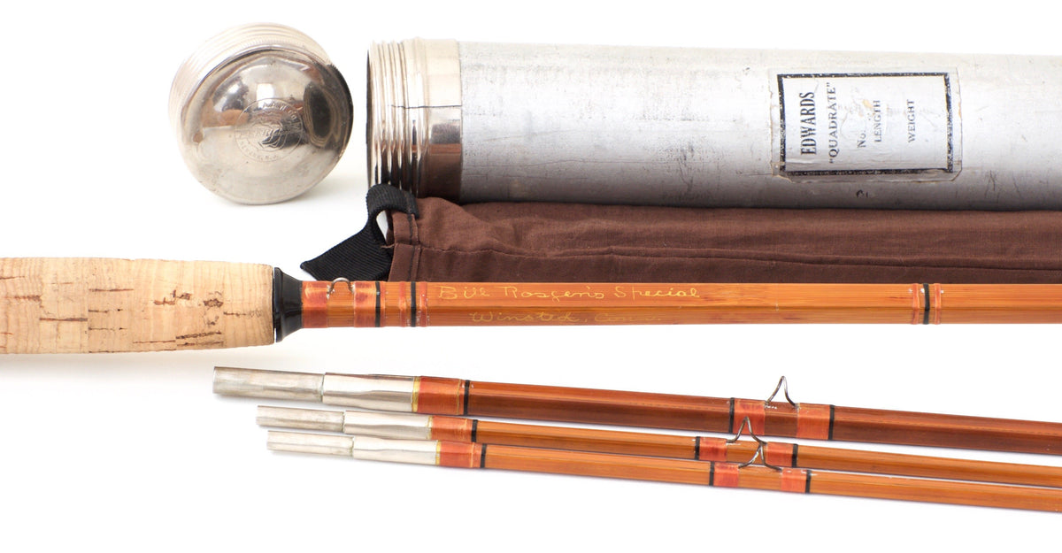 Edwards Quadrate - Bill Rosgen's Special 9' 2/2 5-6wt Bamboo Rod