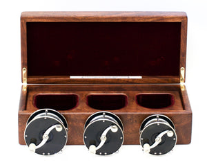 Joe Saracione Deluxe II Trout (Wide) Boxed Reel Set 