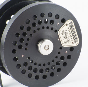 Lee Wulff Ultimate Reel (designed by Stanley Bogdan) - with original Homa leather case