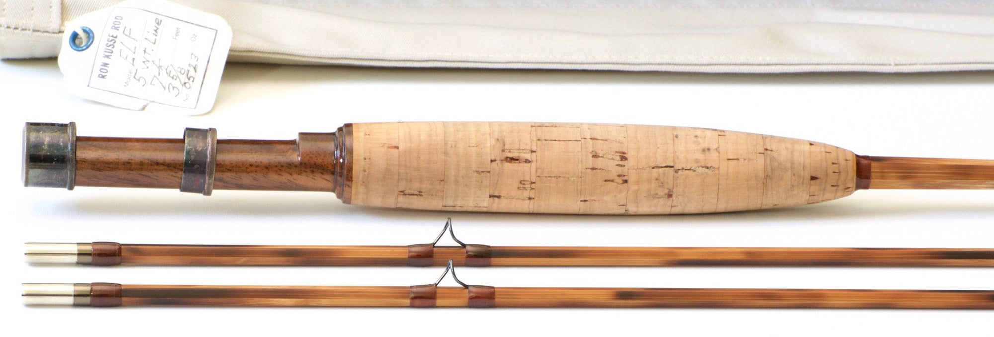 Ron Kusse Elf Model 7'6 5wt Bamboo Rod 