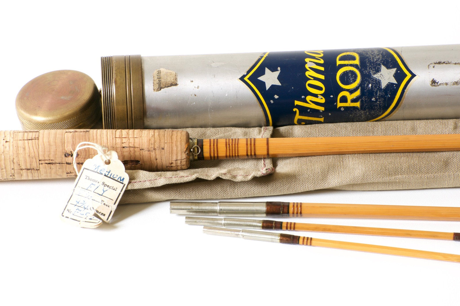 Thomas, FE -- Special 8'6 5wt Bamboo Rod 