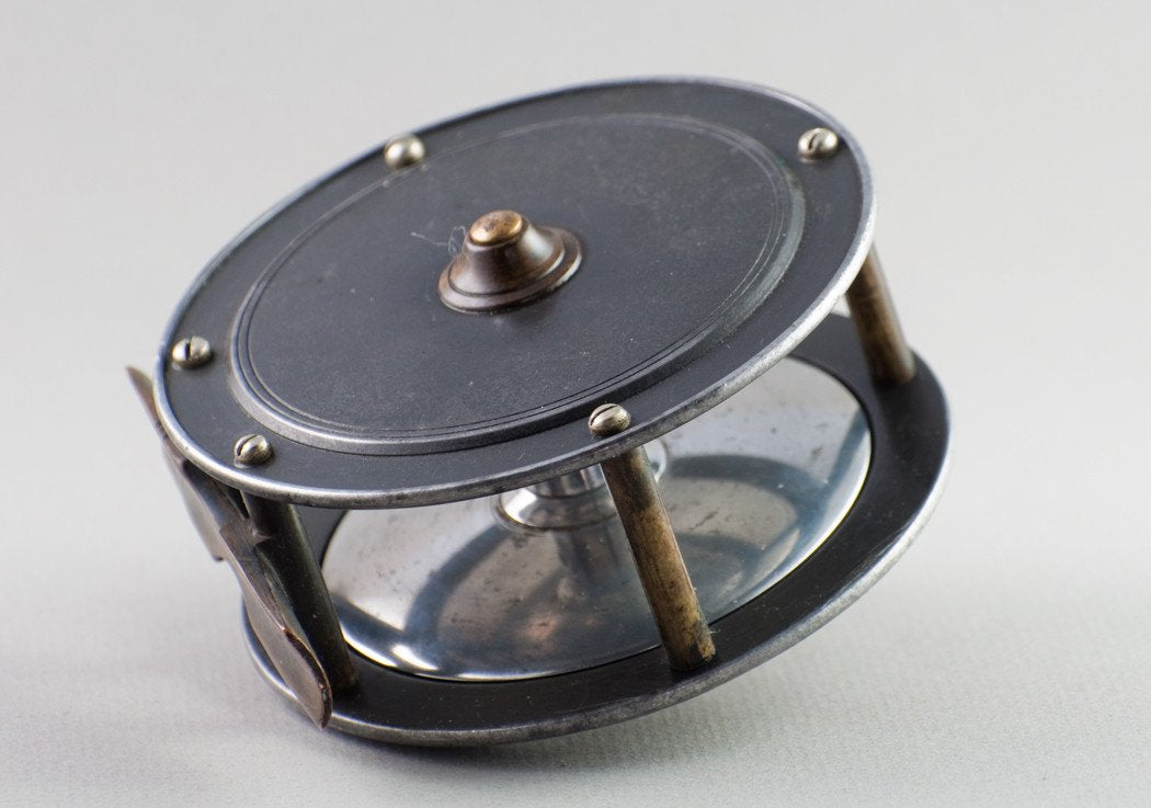 David Slater 3 1/2" Gunmetal Fly Reel - Model 226 