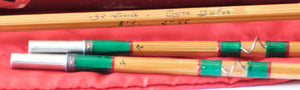 Pezon et Michel Super Parabolic PPP, "St. Louis" Type Dubos Bamboo Rod 8'1 4-5wt 