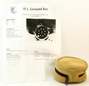 Leonard, H.L. - "Volstro" Raised Pillar Fly Reel